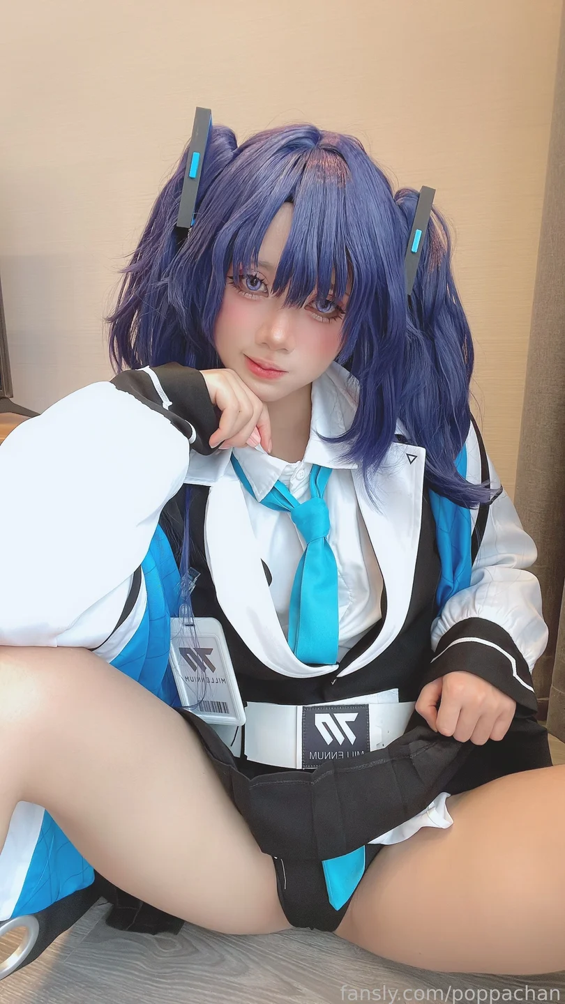 PoppaChan - Yuuka [70P-113MB] tg@simisebaisi 【丝足阁】024.webp